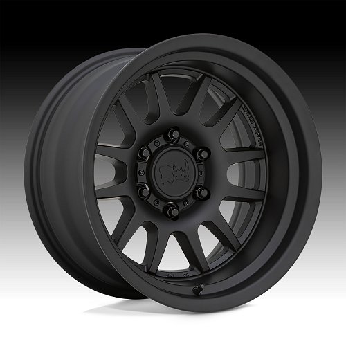 Black Rhino Guide Matte Black Custom Truck Wheels 1